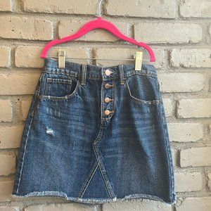 Old Navy Girl’s Jean Skirt - Dark Blue (10-12, Large)